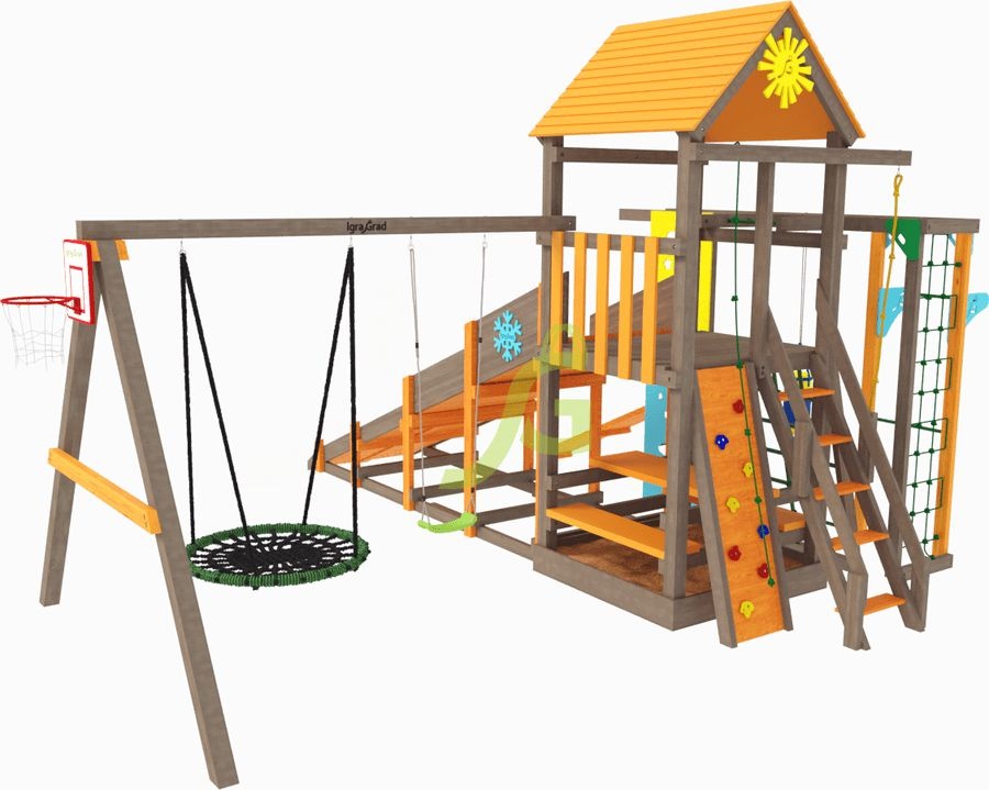 Детская площадка IgraGrad Спорт 1 с зимним модулем